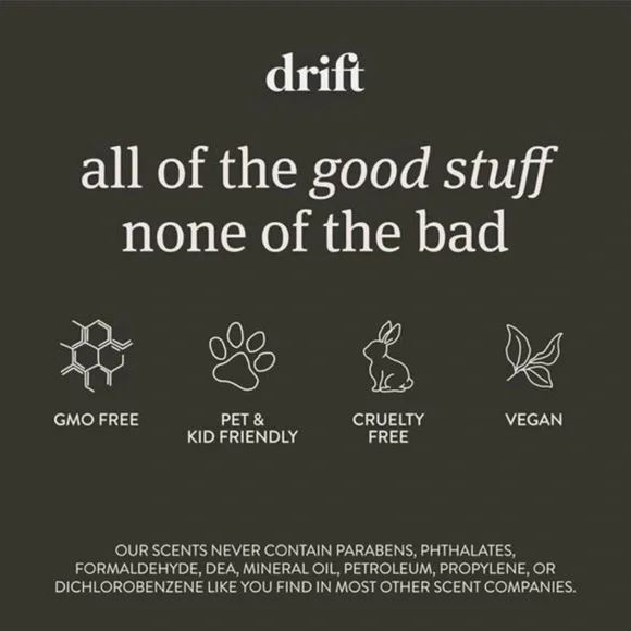 Drift Wooden Aromatherapy Block - Natural Brown - Visor Clip Kit Open Air scent - Picture 5 of 8
